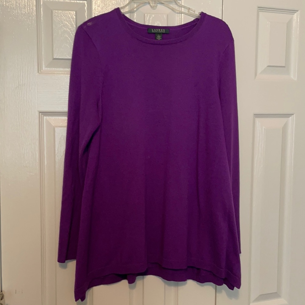 Ralph Lauren Purple Sweater